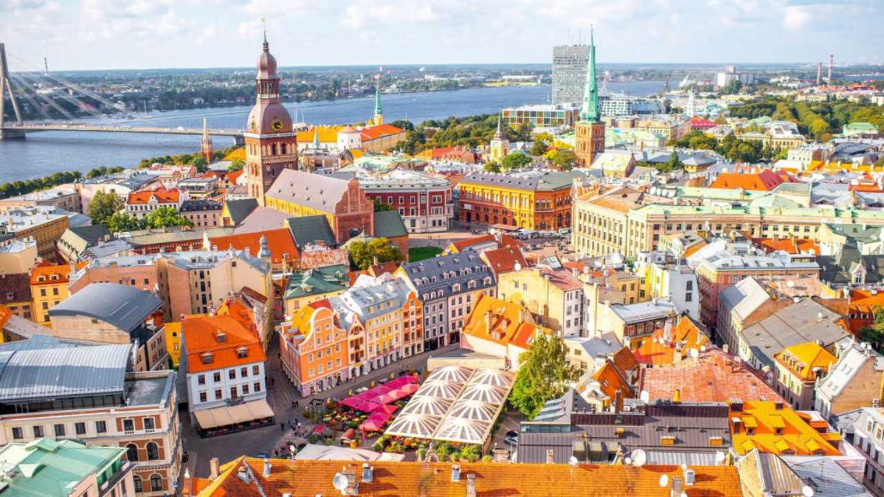 Riga là thủ đô của Latvia