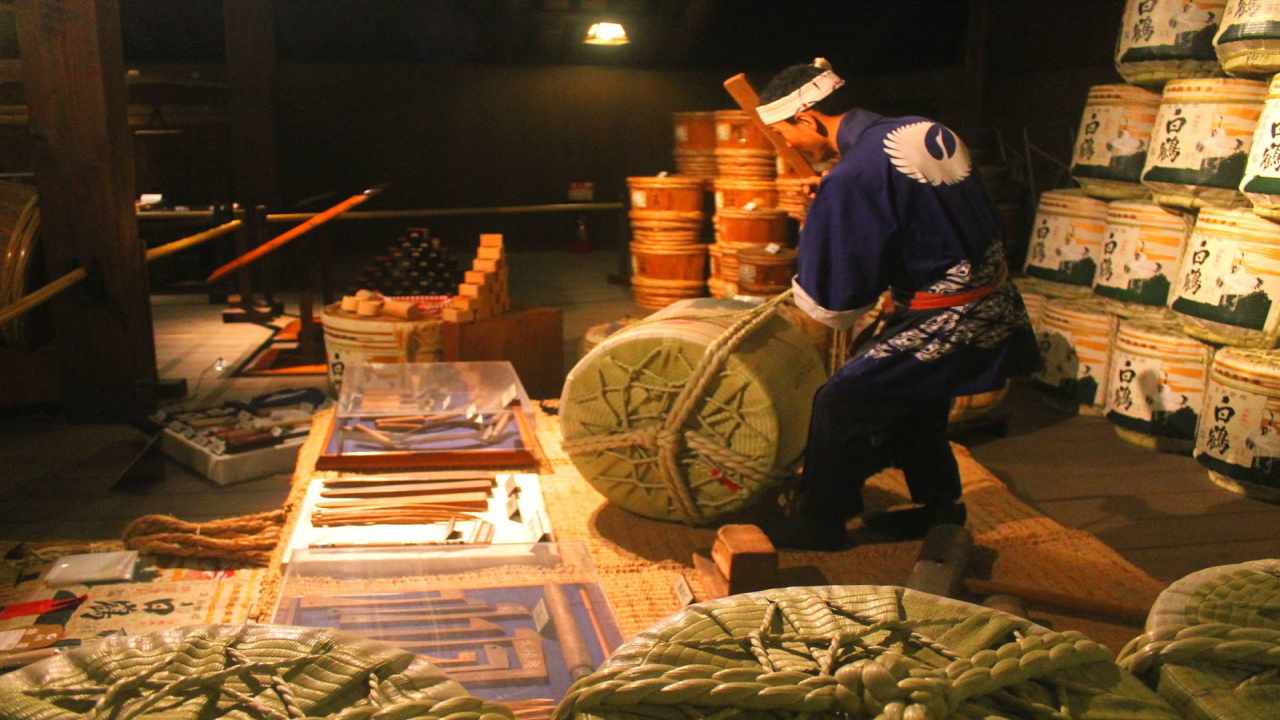 Du lịch Nhật Bản - Bảo tàng rượu Sake