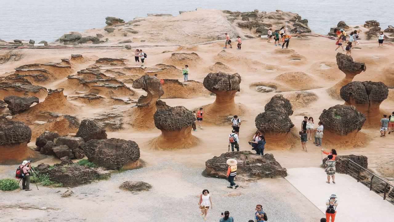 Công viên địa chất Dã Liễu - Kỳ quan thiên nhiên giữa lòng Châu Á