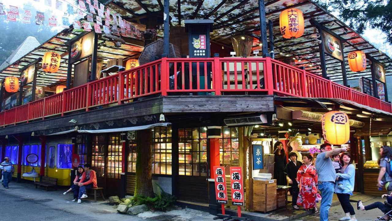 Tour Đài Loan - Làng Yêu Quái - Lấy cảm hứng từ văn hoá Nhật Bản