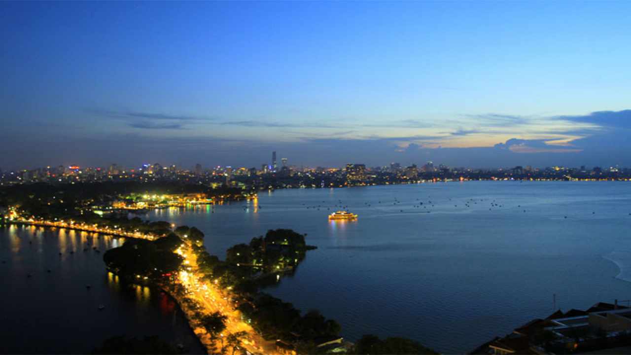 Tour Hà Nội - Hồ Tây về đêm