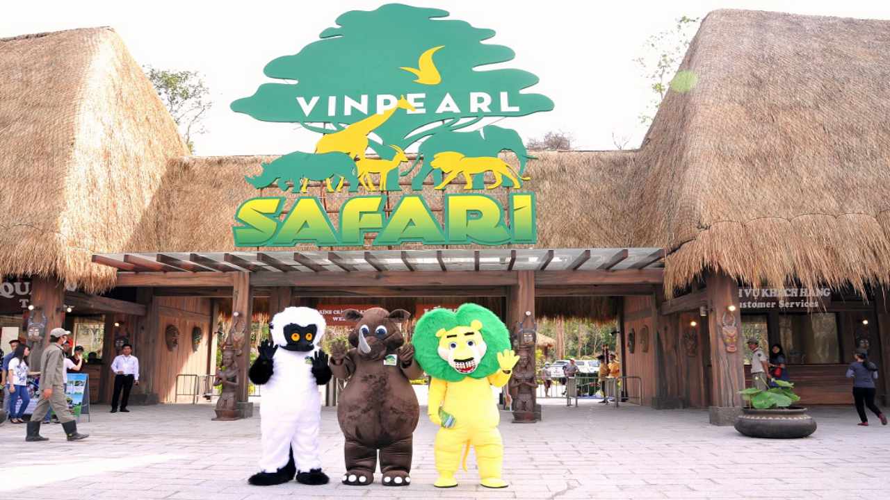 Tour du lịch miền Nam - Vinpearl Safari Phú Quốc