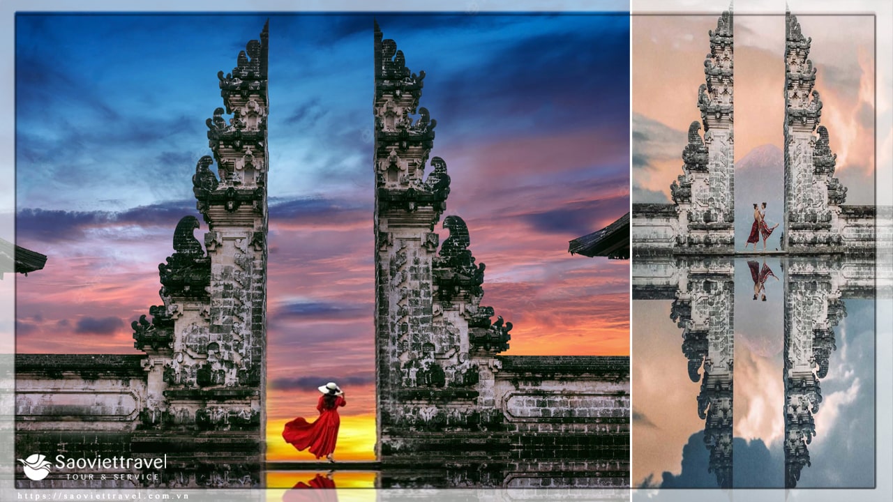 du lịch Bali - Cổng trời Handara