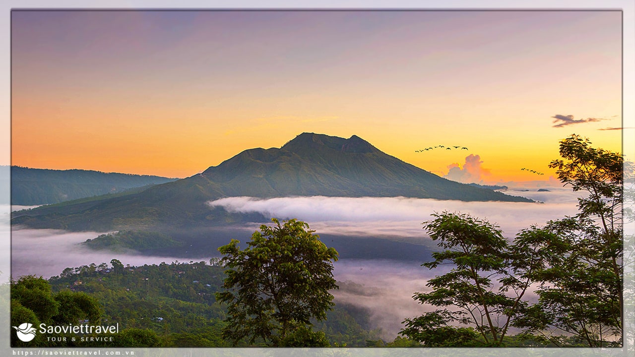 du lịch Bali - Núi lửa Batur