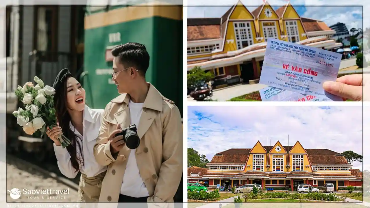 du lịch đà lạt nhà ga xe lửa cổ