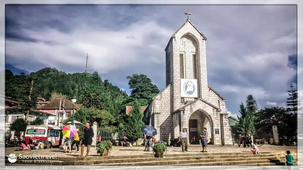 du lịch sapa Nhà Thờ Đá
