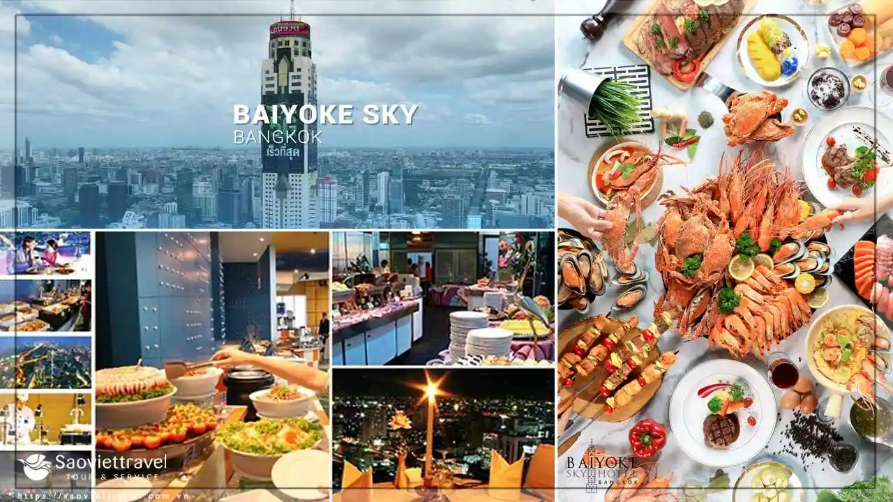 du lich thái lan baiyoke sky