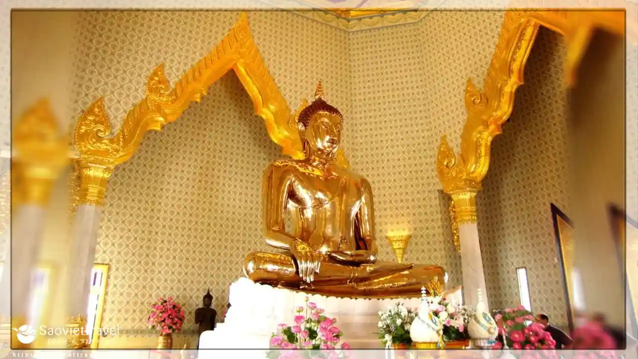 du lịch thái lan chùa phật vàng