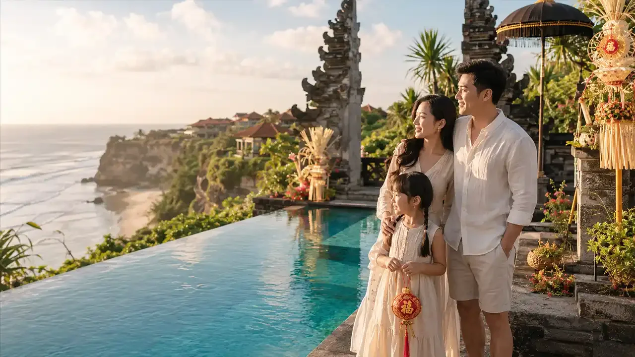Bãi biển và khu nghỉ dưỡng tại Bali trong kỳ nghỉ Tết