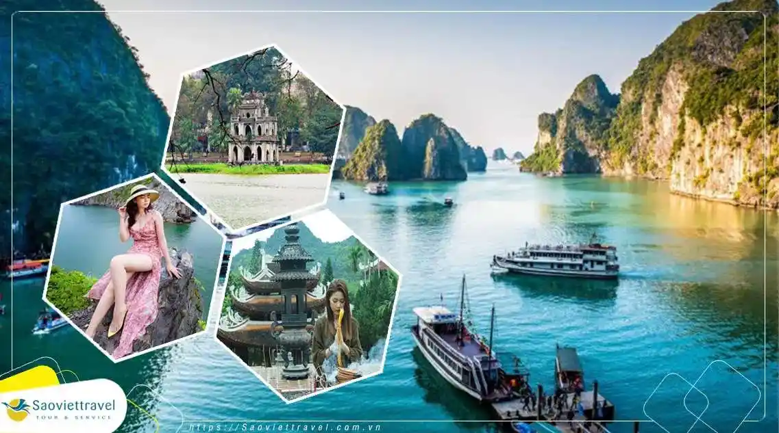 Tour Miền Bắc 5N4Đ: Sài Gòn – Hà Nội – Hạ Long – Cát Bà – Chùa Hương