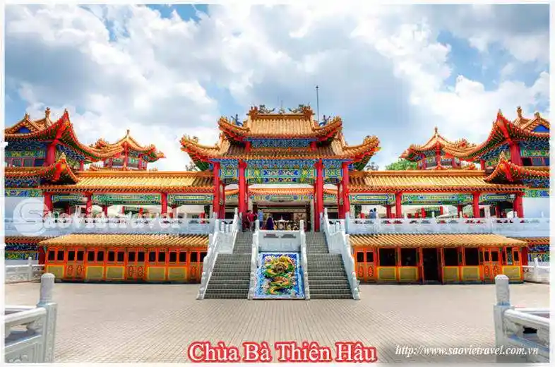 Du lịch Malaysia Chùa Bà Thiên Hậu