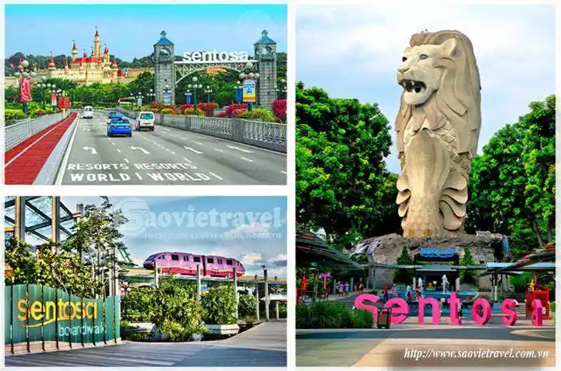 Du lịch Singapore - Đảo Sentosa