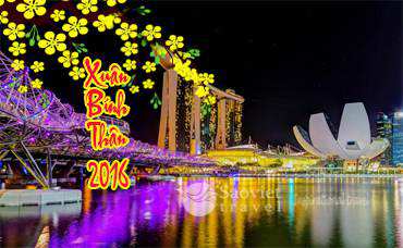 Du lịch Singapore 4 ngày 3 đêm dịp tết Bính Thân 2016 giá tốt