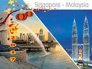 Du lịch Singapore – Malaysia 5 ngày dịp tết âm lịch 2017 giá tốt – KS 4 sao – TOUR GIỜ CHÓT