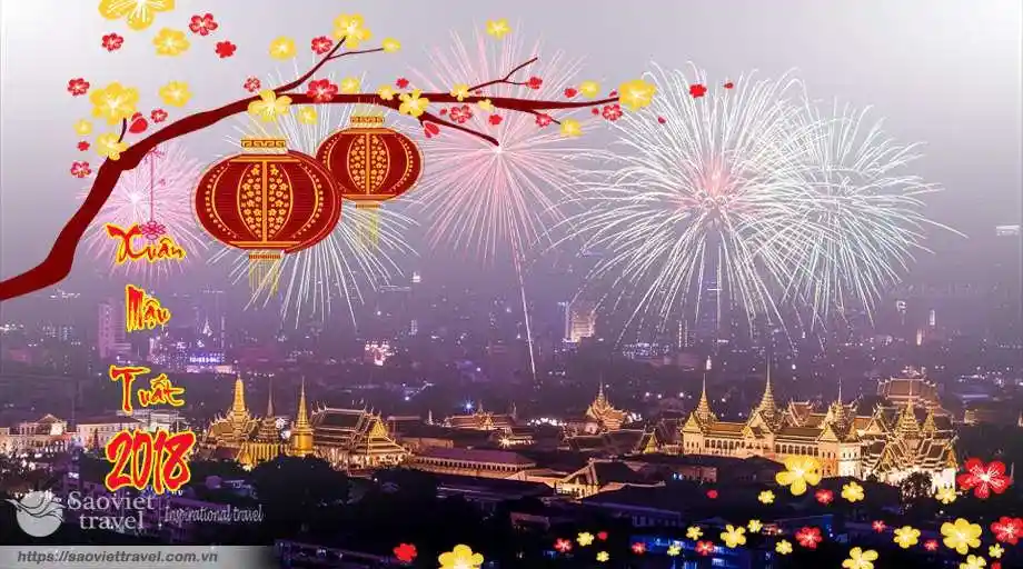 Tour Thái Lan 5N4Đ Tết Nguyên Đán 2018: Giá Tốt từ Sài Gòn