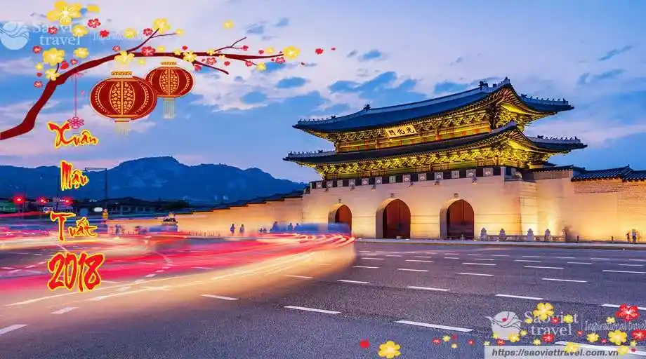 Tour Hàn Quốc Tết: 5N4Đ Nami – Elysian – Everland