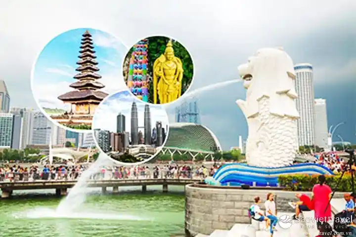 Tour Du lịch Singapore Indonesia Malaysia 6 ngày 5 đêm giá tốt 2018 từ Sài Gòn