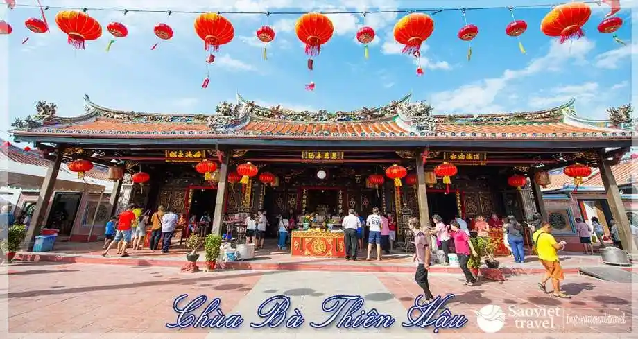Du lịch Malaysia - Chùa Bà Thiên Hậu