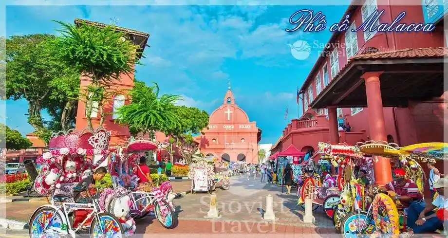 Du lịch Malaysia - Phố Cổ Malacca
