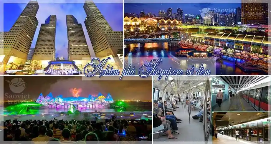 Du lịch Singapore về đêm