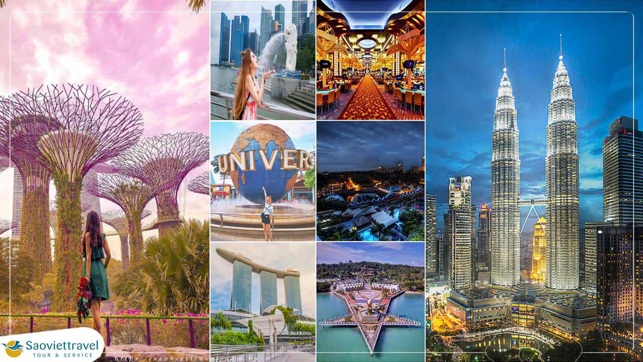 Tour Singapore – Malaysia 5N4Đ – Merlion Park – Sentosa – Genting – Malacca giá tốt từ Sài Gòn