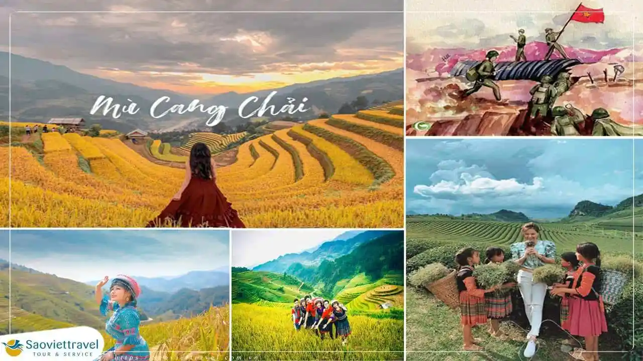 Tour Miền Bắc 5N4Đ: Sài Gòn – Mù Cang Chải – Điện Biên – Mộc Châu – TOUR CAO CẤP