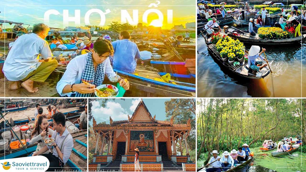 Tour du lịch Miền Tây – Cái Bè – Cần Thơ – Cà Mau 3 ngày 2 đêm giá tốt từ Sài Gòn