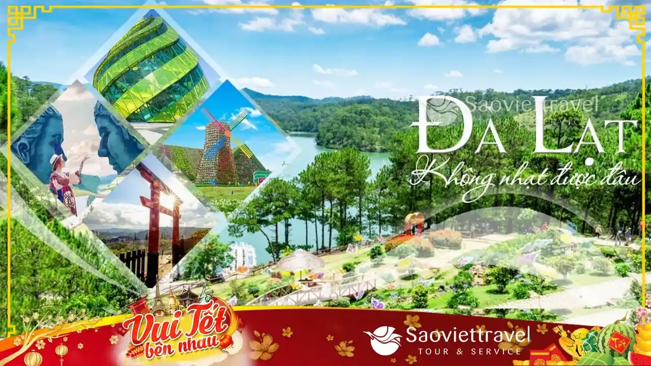 Tour Đà Lạt 3N2Đ Tết Âm Lịch – Khởi Hành từ Hà Nội