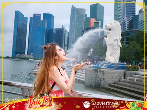 Tour Singapore 4N3Đ tết 2023 – Khám Phá Quốc Đảo Sư Tử từ Sài Gòn