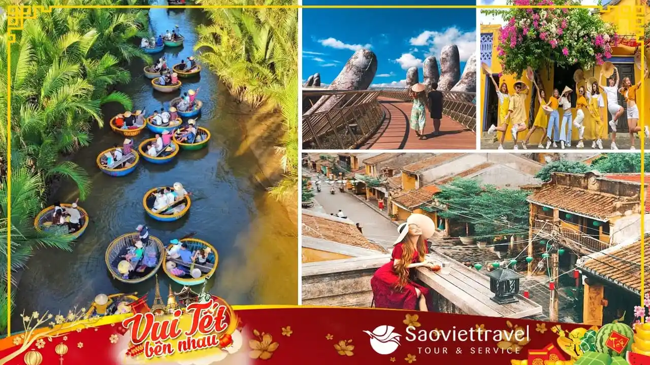 Tour Đà Nẵng 3N2Đ Tết Âm Lịch – Bà Nà, Hội An, Huế từ TP.HCM