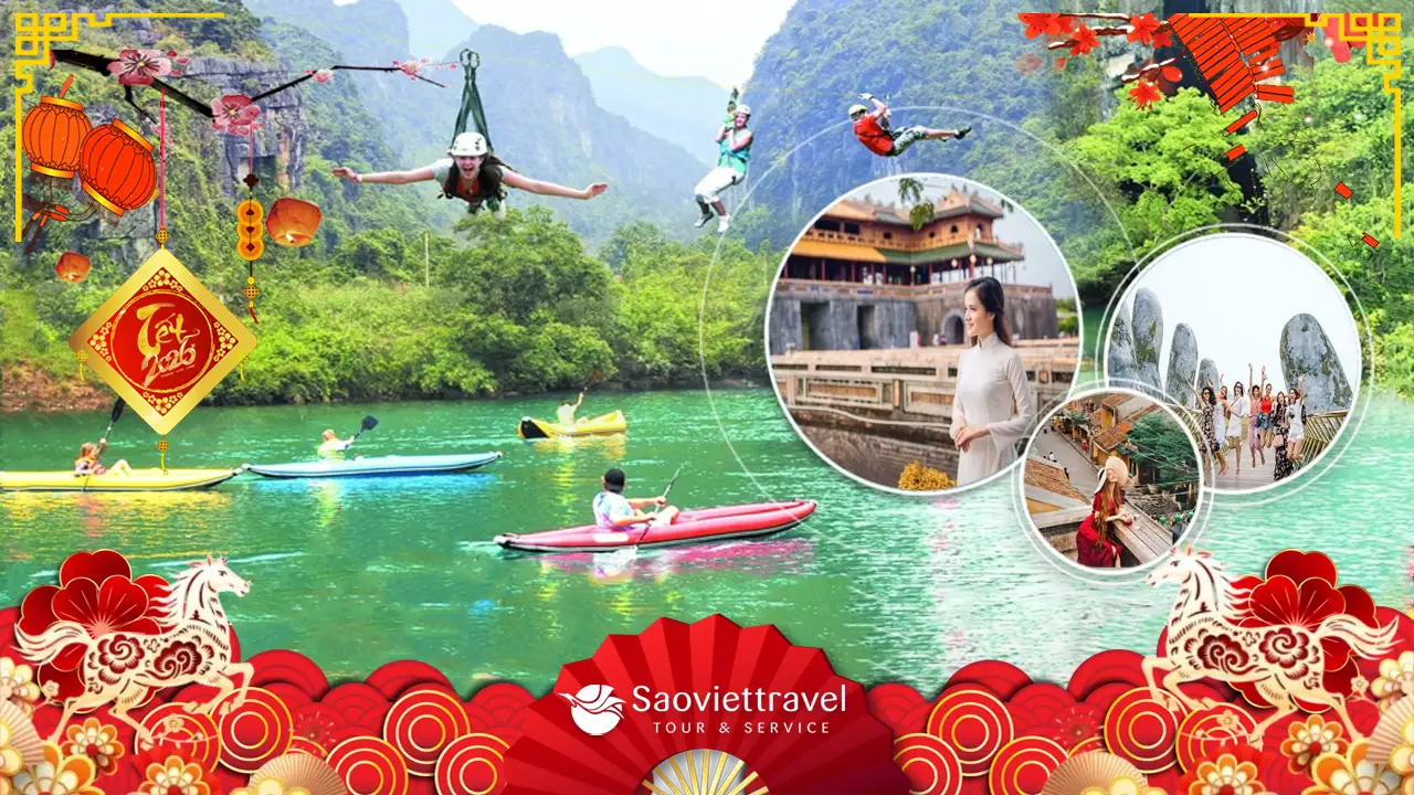 Tour Tết 2026: Đà Nẵng – Bà Nà – Hội An – Huế – Động Thiên Đường 4N3Đ