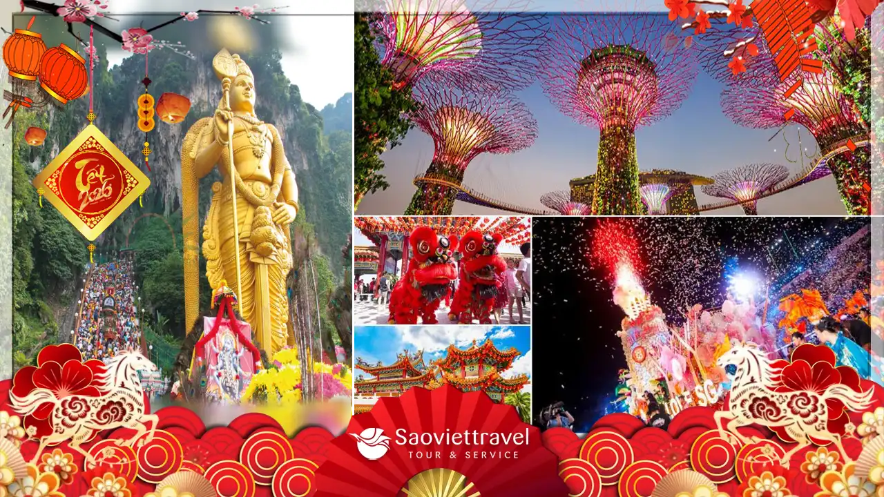Tour Tết 2026: Tour Singapore – Malaysia 5N4Đ