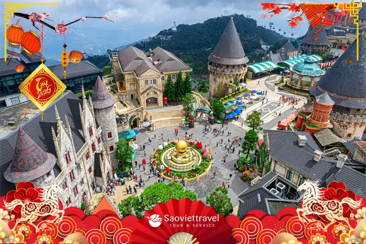 Tour Tết Nguyên Đán 2026: Đà Nẵng - Bà Nà – Ngũ Hành Sơn - Hội An 3N2Đ